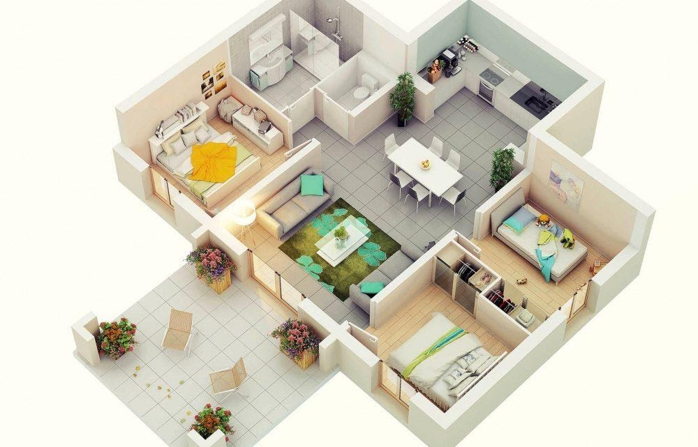 Detail Gambar Pola Rumah Nomer 10