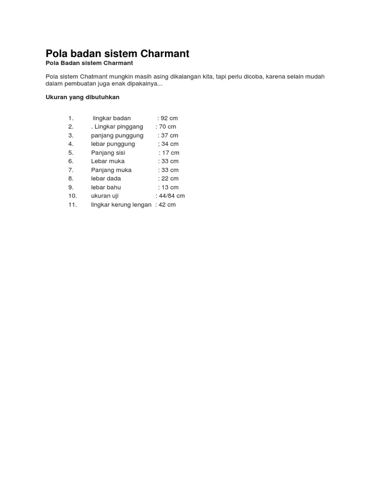 Detail Gambar Pola Sistem Charmant Nomer 21