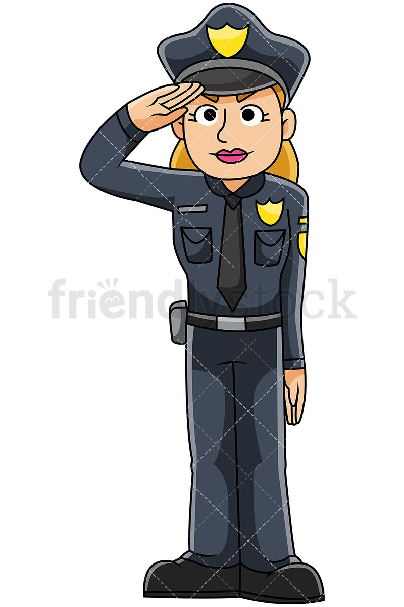 Detail Gambar Police Woman Cartoon Nomer 15