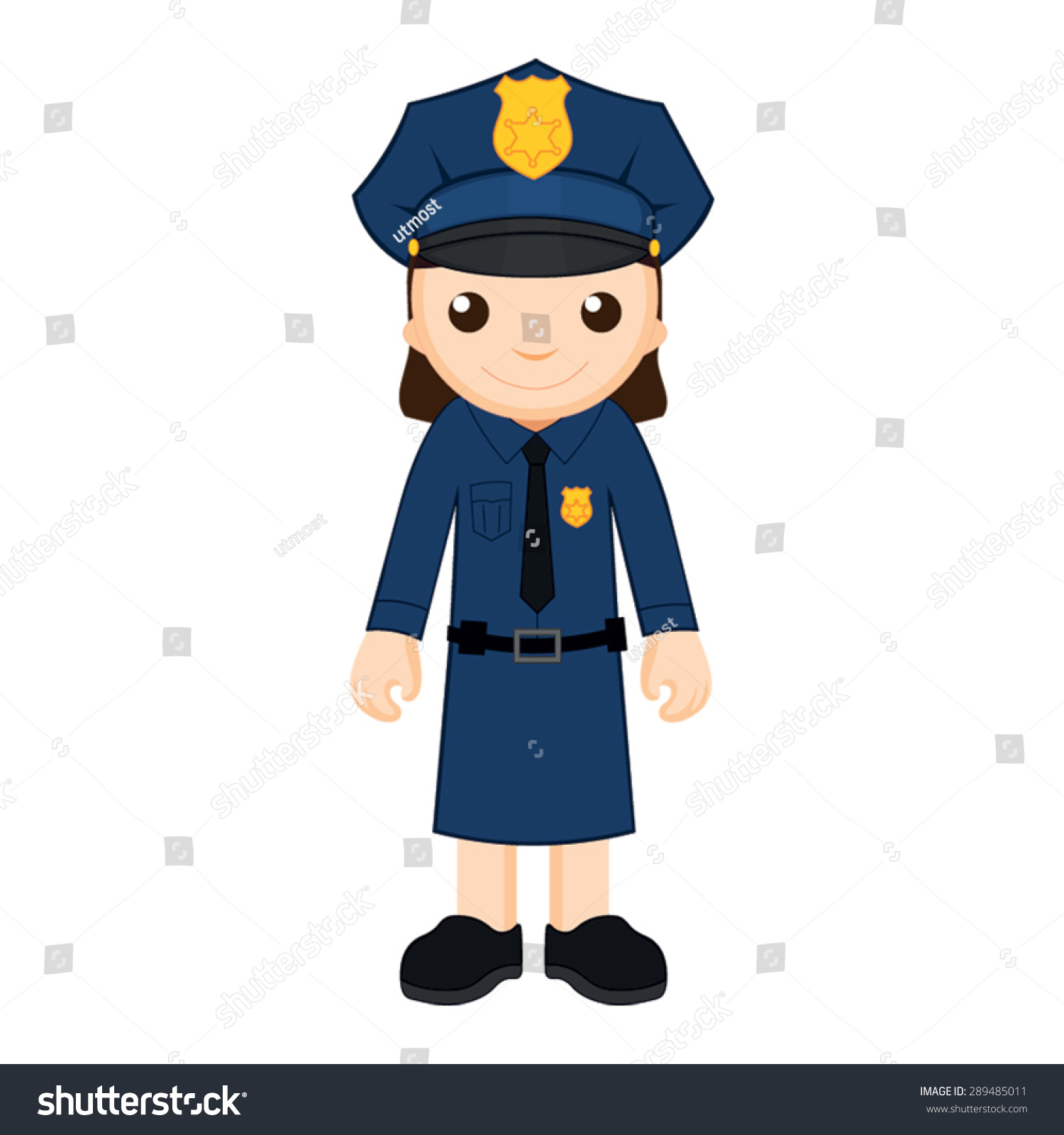 Detail Gambar Police Woman Cartoon Nomer 17