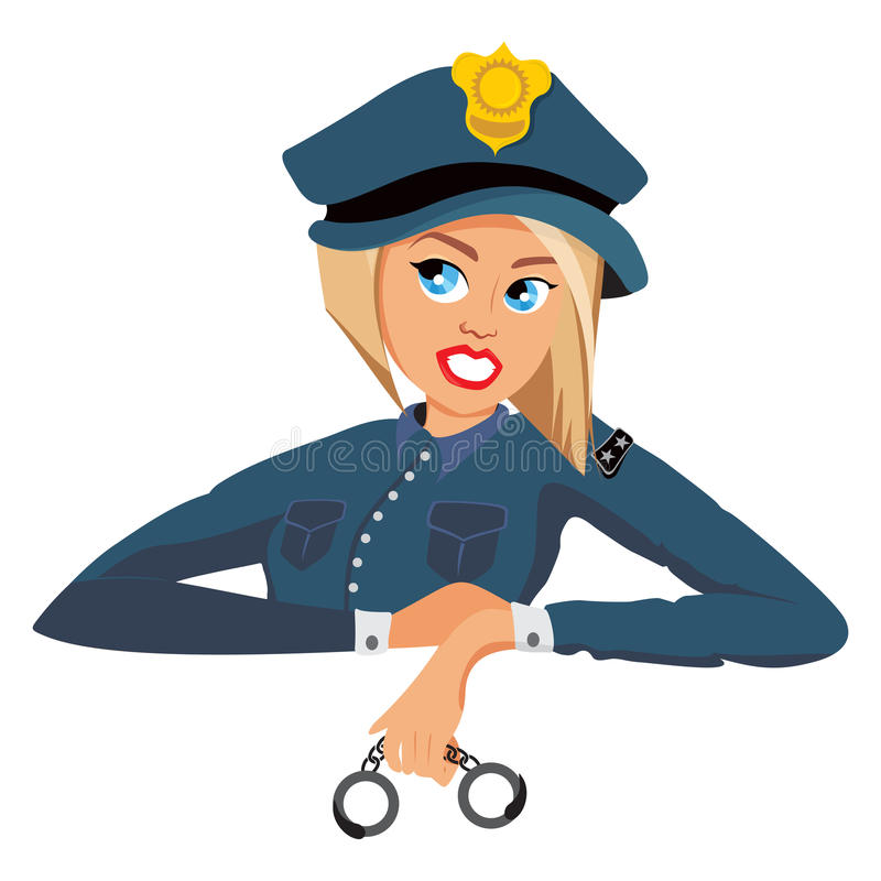 Detail Gambar Police Woman Cartoon Nomer 28