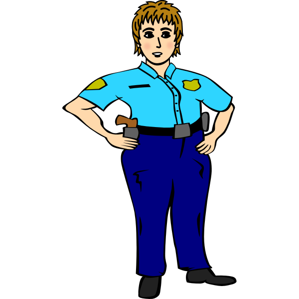 Detail Gambar Police Woman Cartoon Nomer 34