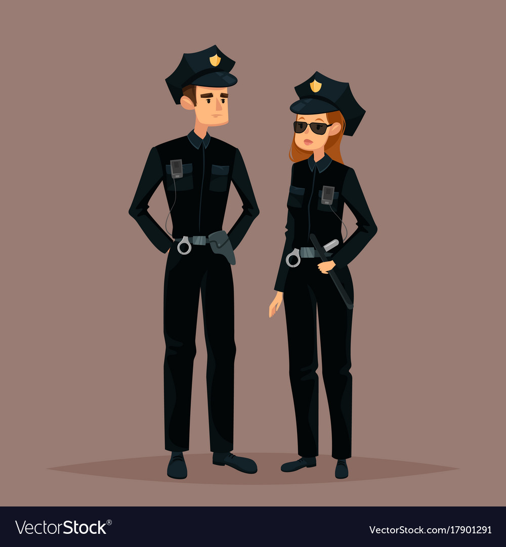 Detail Gambar Police Woman Cartoon Nomer 37