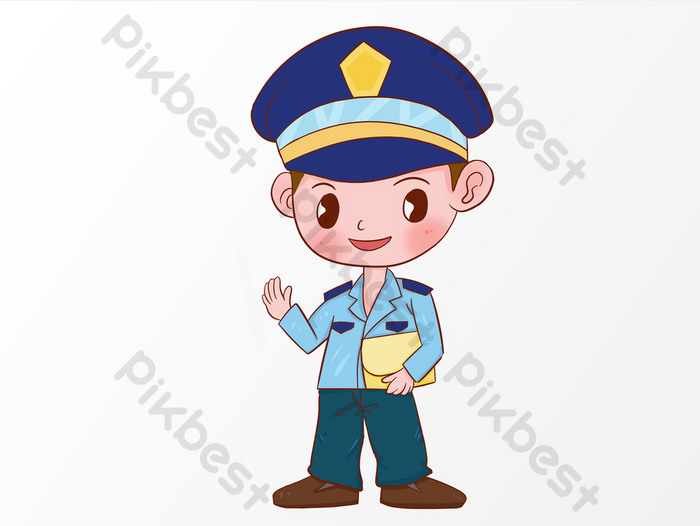 Detail Gambar Polisi Karikatur Nomer 12