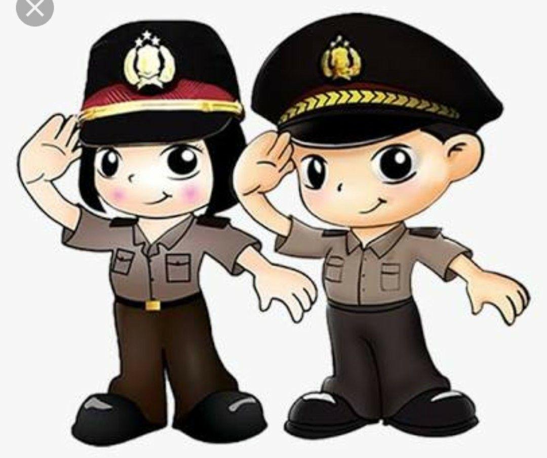 Detail Gambar Polisi Kartun Karikatur Nomer 6