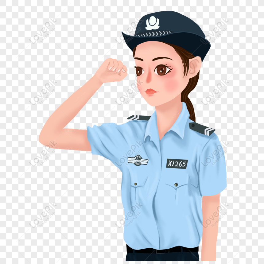 Detail Gambar Polisi Wanita Kartun Nomer 9