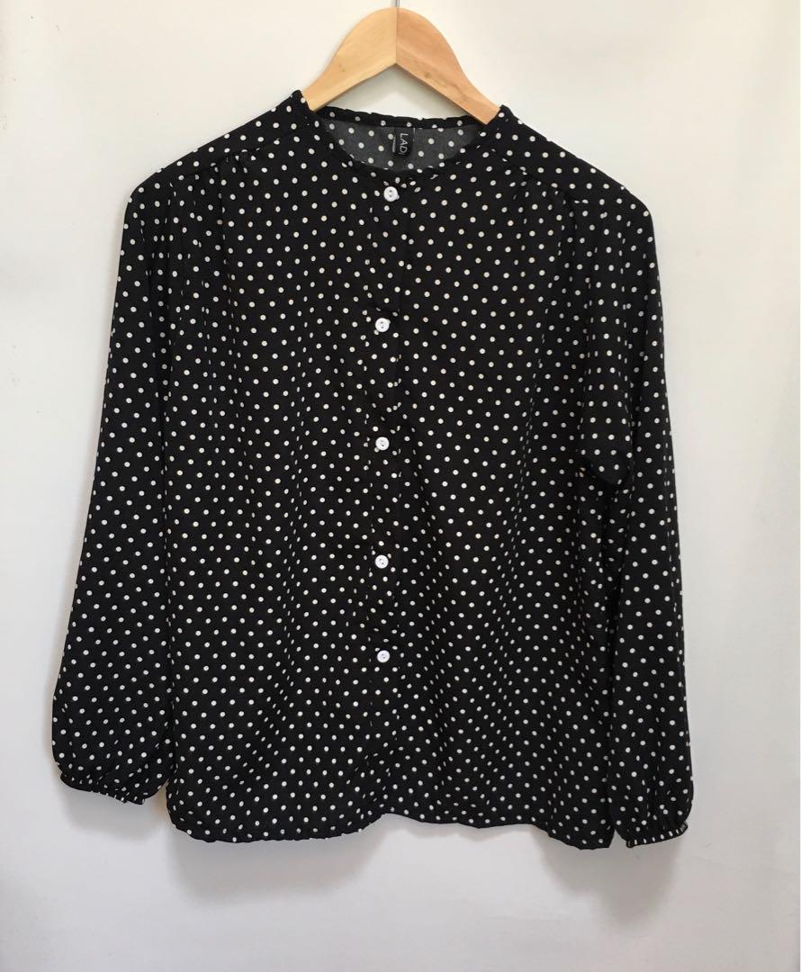 Detail Gambar Polkadot Hitam Putih Nomer 49