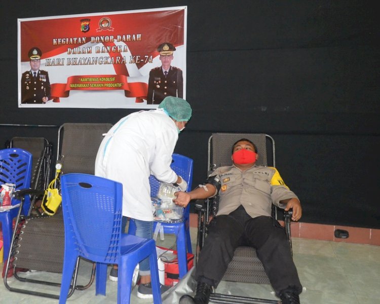 Detail Gambar Polres Donor Darah Nomer 17