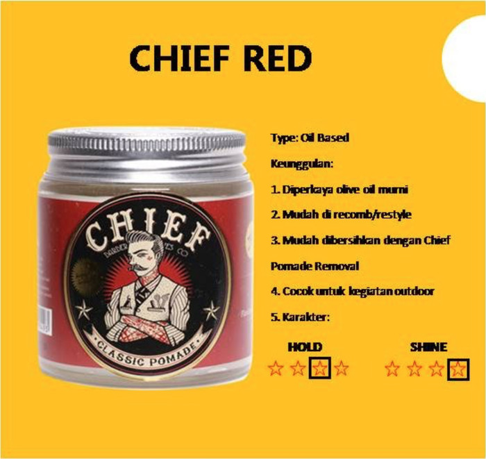 Detail Gambar Pomade Chief Nomer 20