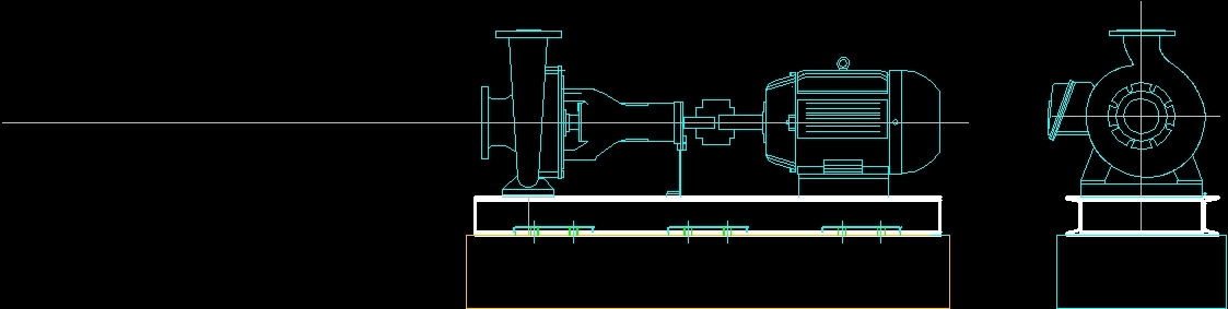 Detail Gambar Pompa Cad Nomer 11