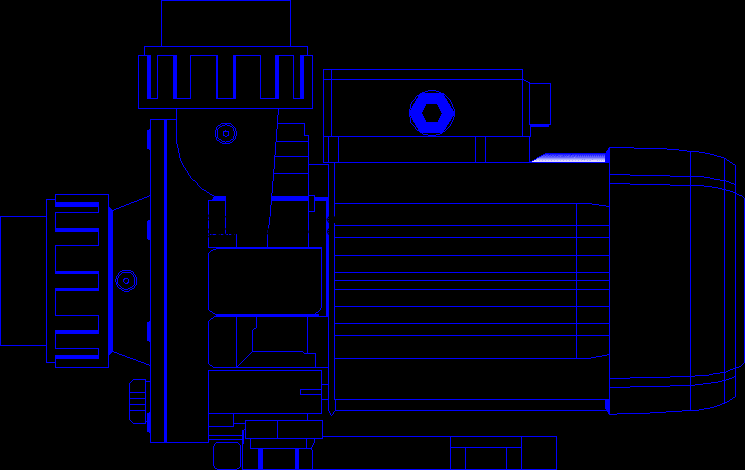 Detail Gambar Pompa Cad Nomer 14