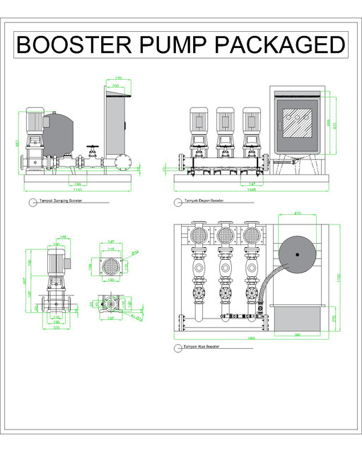 Detail Gambar Pompa Cad Nomer 23