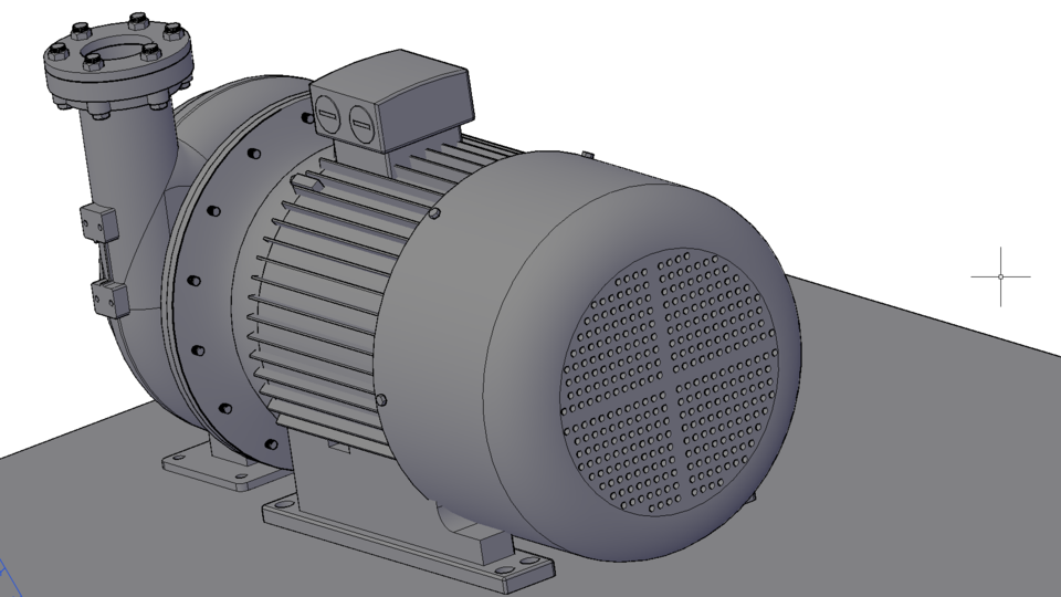 Detail Gambar Pompa Cad Nomer 28