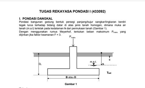 Detail Gambar Pondasi Dangkal Nomer 24