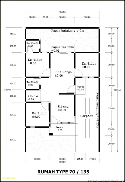 Detail Gambar Pondasi Rumah 3 Kamar Nomer 31