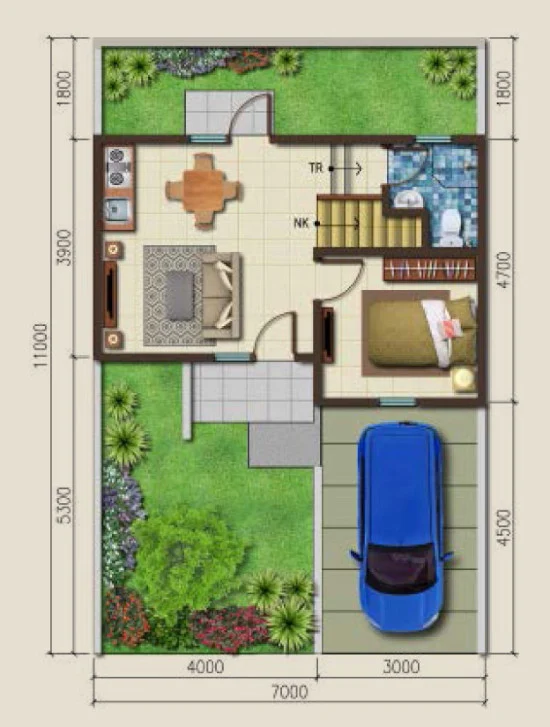 Detail Gambar Pondasi Rumah Model Baru Ukuran 6x11 Nomer 35