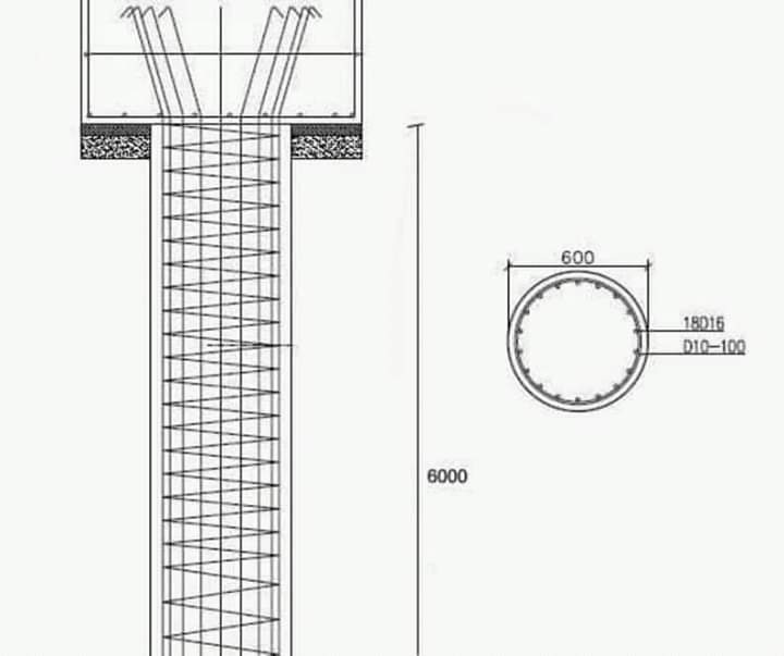 Detail Gambar Pondasi Strauss Pile Nomer 32