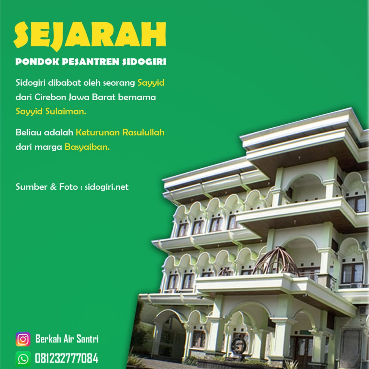 Detail Gambar Pondok Pesantren Sidogiri Nomer 22