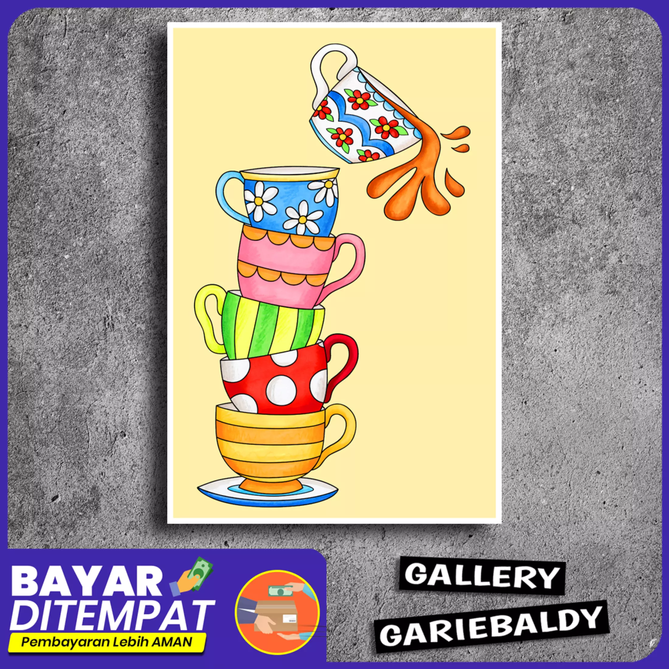 Detail Gambar Pop Art Dapur Nomer 26