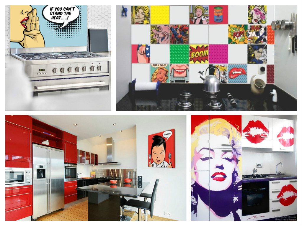 Detail Gambar Pop Art Kitchen Nomer 4