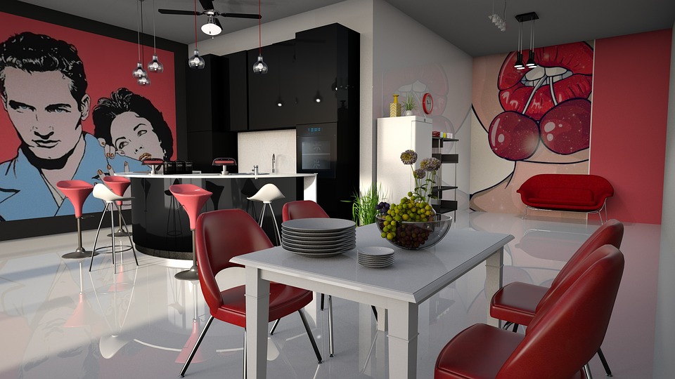 Detail Gambar Pop Art Kitchen Nomer 7