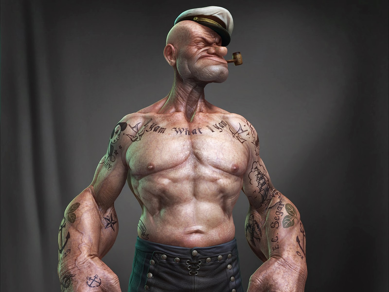 Detail Gambar Popeye Asli Nomer 2