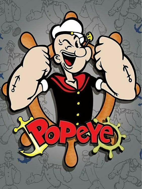 Detail Gambar Popeye Jangkar Nomer 9