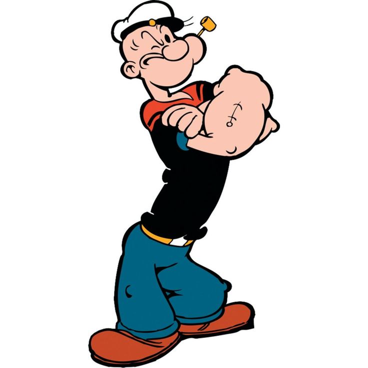 Detail Gambar Popeye Jangkar Nomer 25