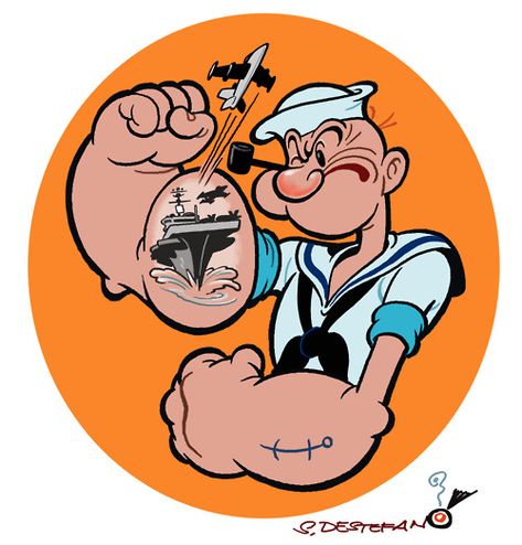 Detail Gambar Popeye Si Pelaut Nomer 13