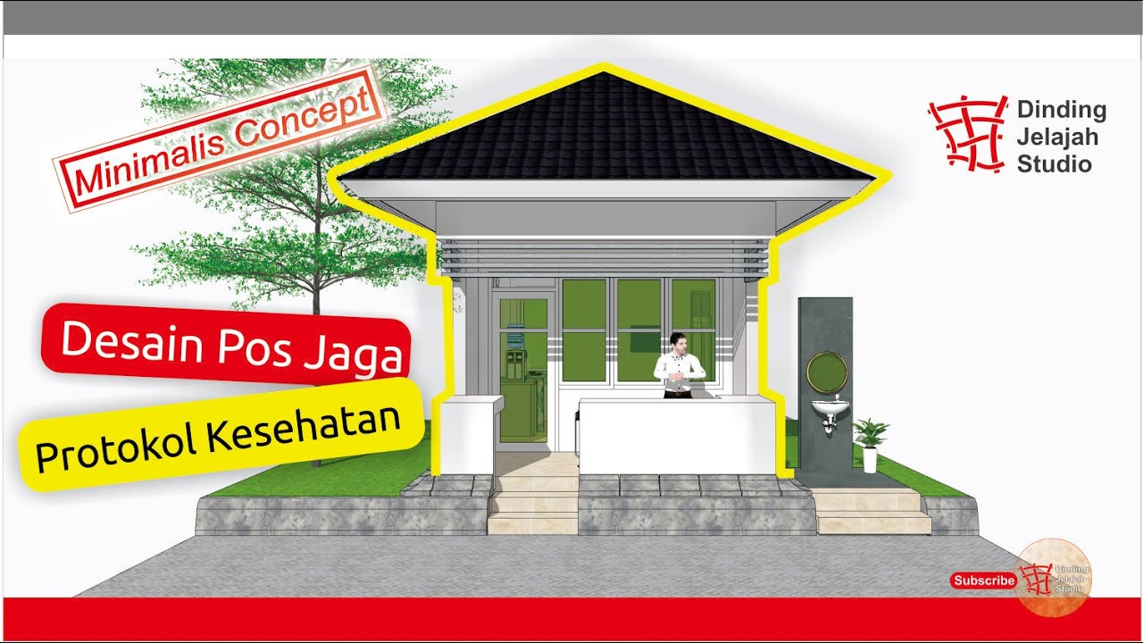 Detail Gambar Pos Jaga Nomer 14