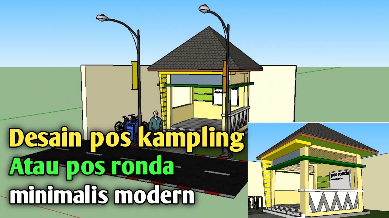 Gambar Pos Kamling Minimalis - KibrisPDR