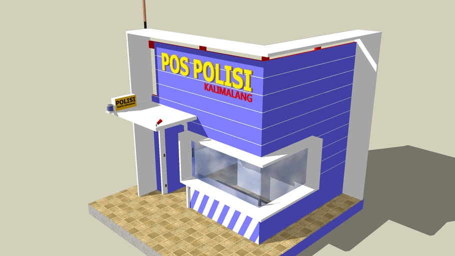 Detail Gambar Pos Polisi Nomer 40