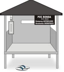 Detail Gambar Pos Ronda Nomer 4