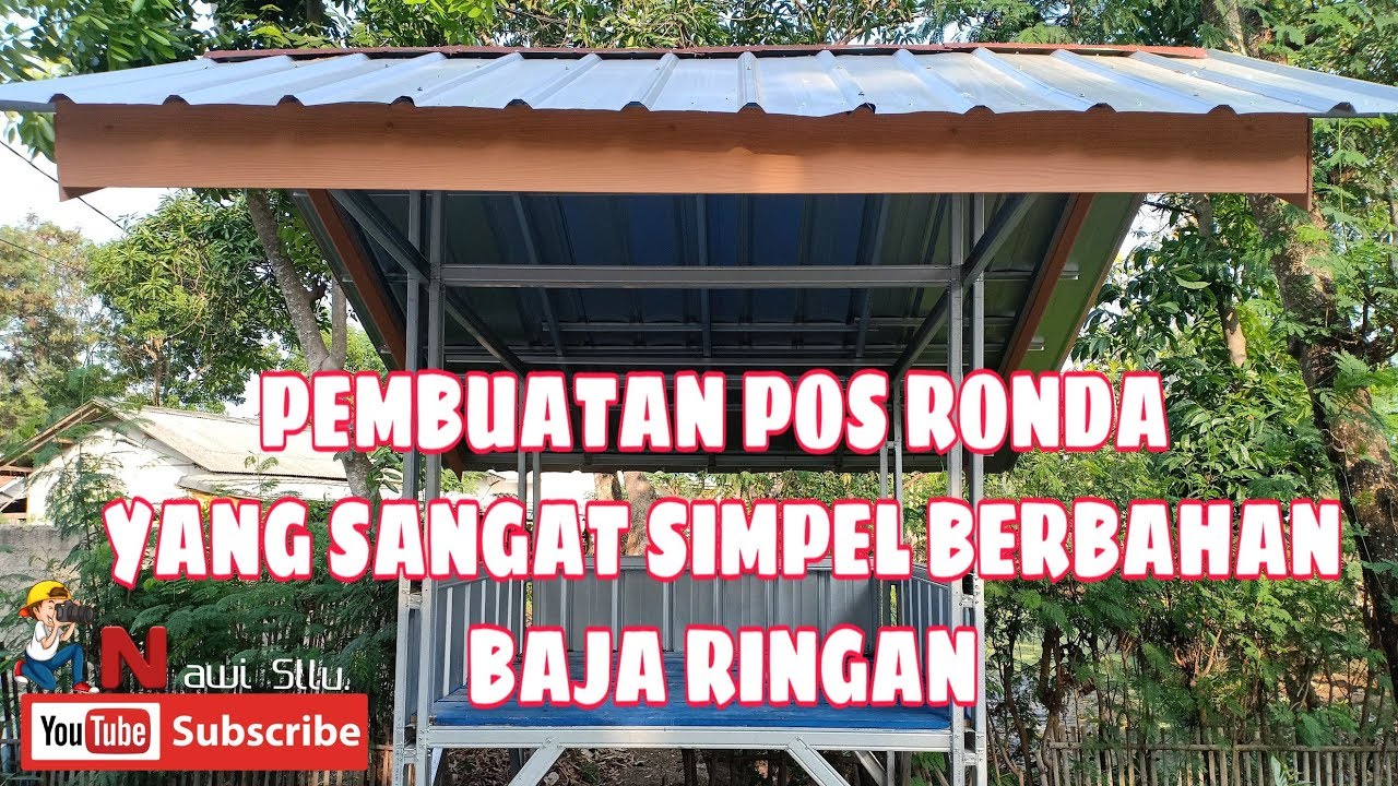 Detail Gambar Pos Ronda Sederhana Nomer 10