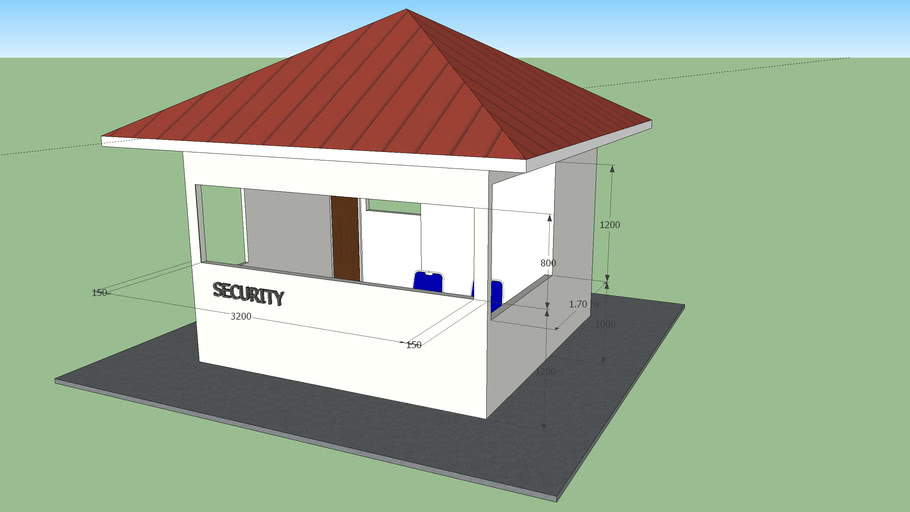 Detail Gambar Pos Security Nomer 2