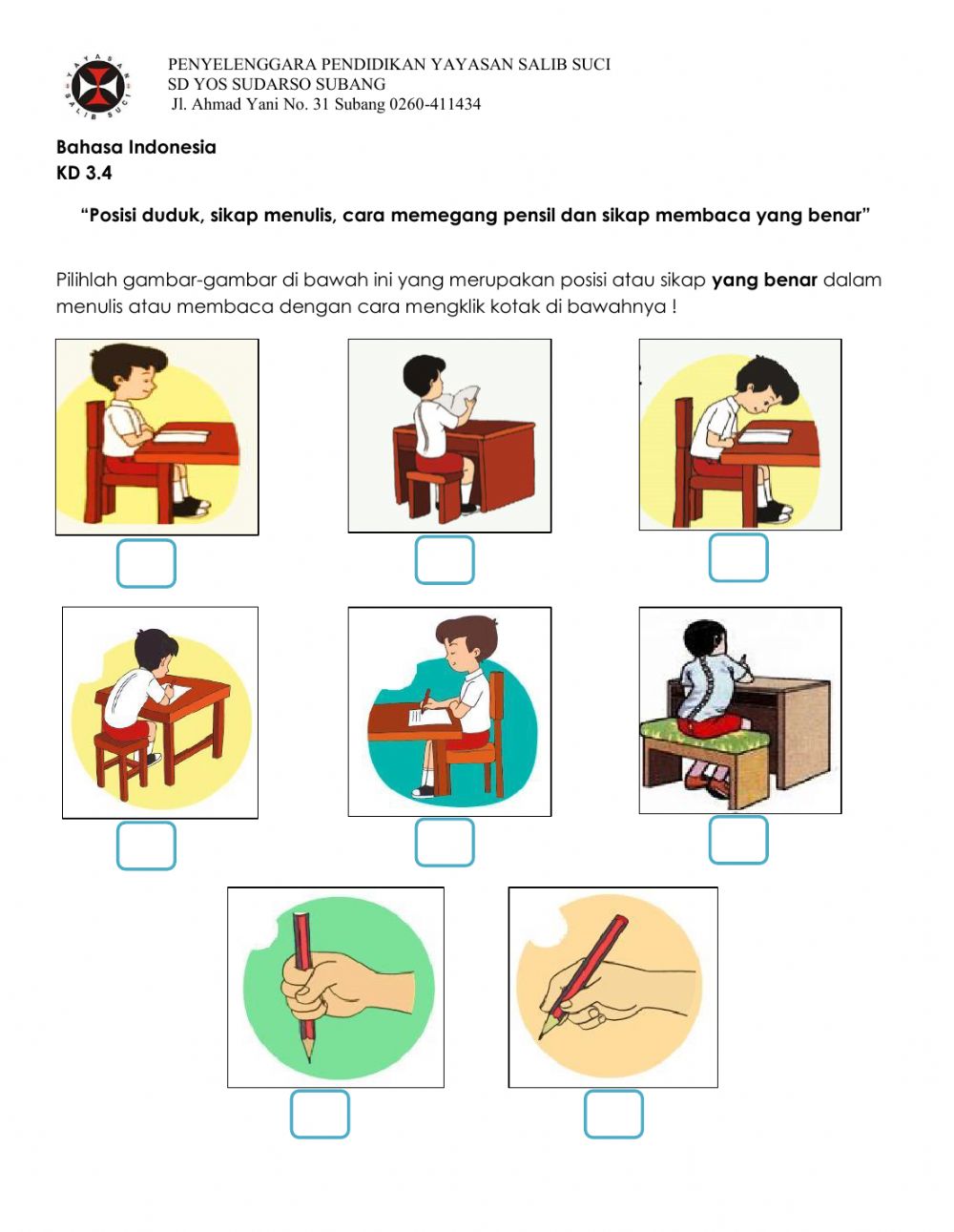 Detail Gambar Posisi Membaca Yang Benar Nomer 6