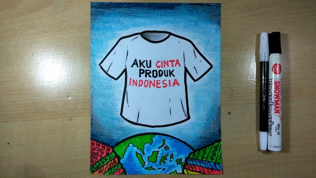 Gambar Poster Aku Cinta Produk Indonesia - KibrisPDR