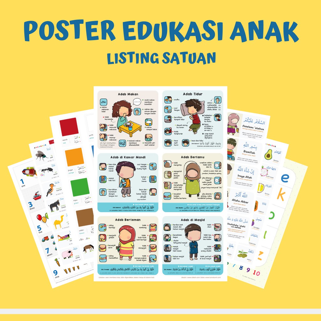 Detail Gambar Poster Anak Nomer 14