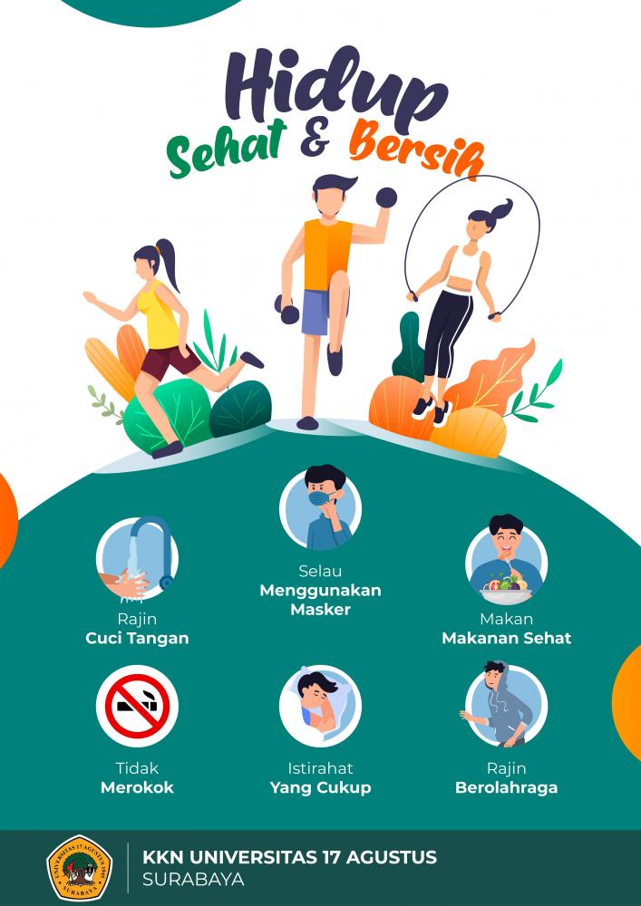 Detail Gambar Poster Bertema Pola Hidup Sehat Nomer 36