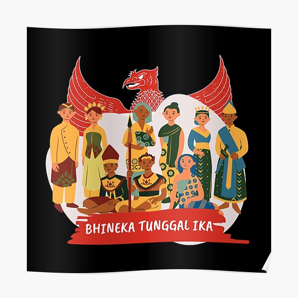 Detail Gambar Poster Bhineka Tunggal Ika Nomer 5