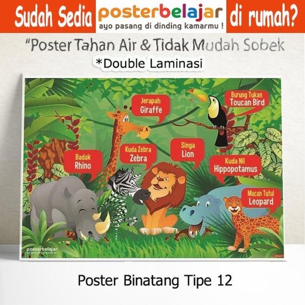 Detail Gambar Poster Binatang Nomer 50