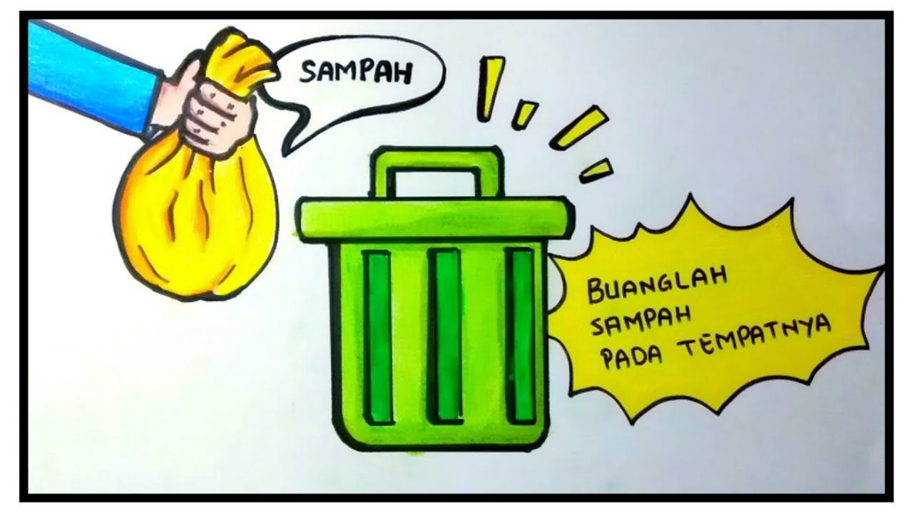 Detail Gambar Poster Buang Sampah Nomer 2