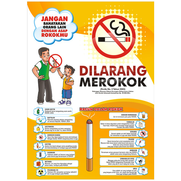 Detail Gambar Poster Dilarang Merokok Nomer 2