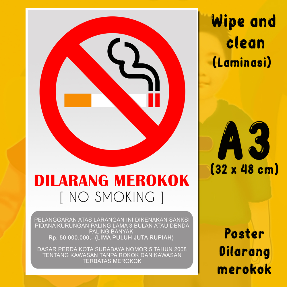 Detail Gambar Poster Dilarang Merokok Nomer 11