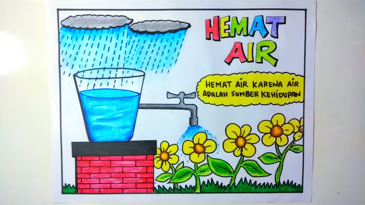 Detail Gambar Poster Hemat Energi Air Nomer 18
