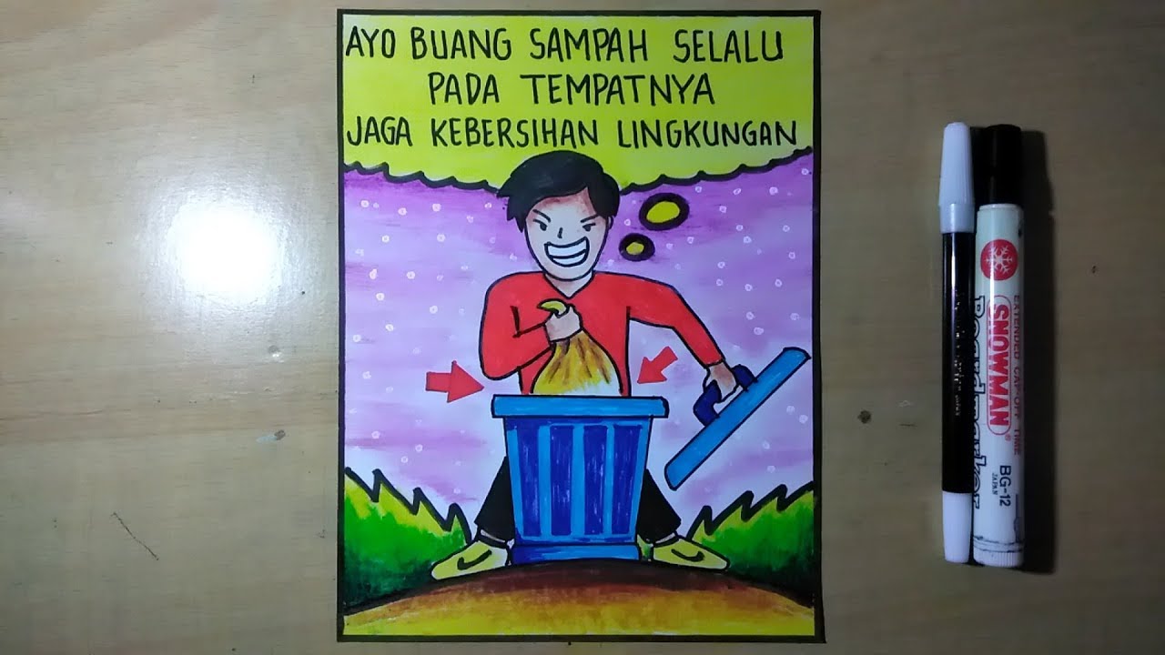 Detail Gambar Poster Kebersihan Lingkungan Sekolah Nomer 35