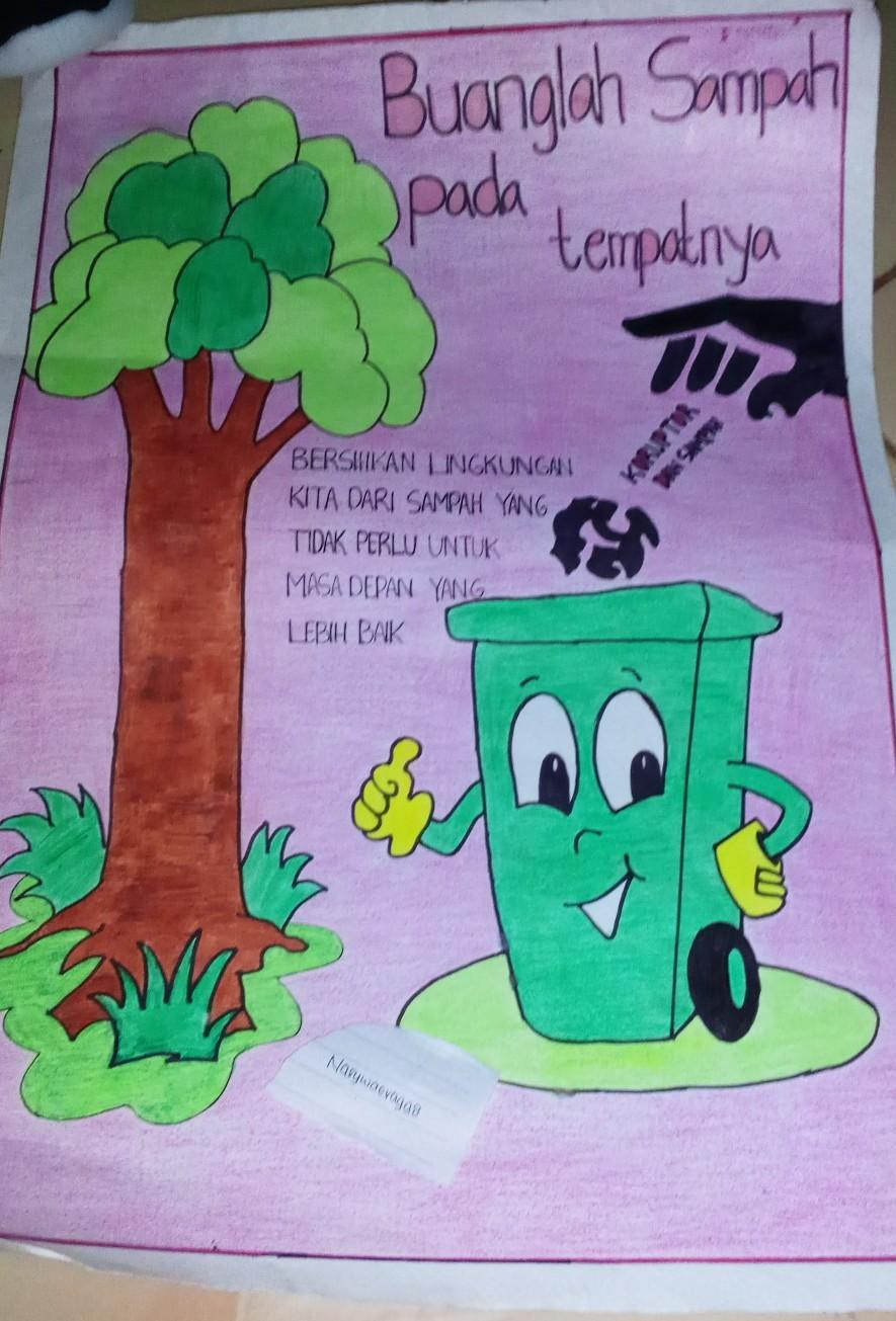 Detail Gambar Poster Kebersihan Lingkungan Sekolah Nomer 44