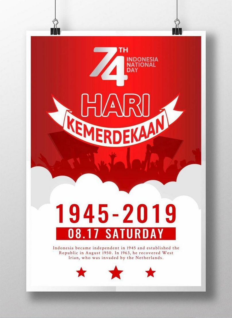 Detail Gambar Poster Kemerdekaan Indonesia Nomer 25