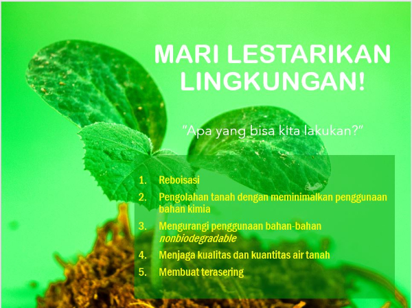 Detail Gambar Poster Melestarikan Lingkungan Nomer 41