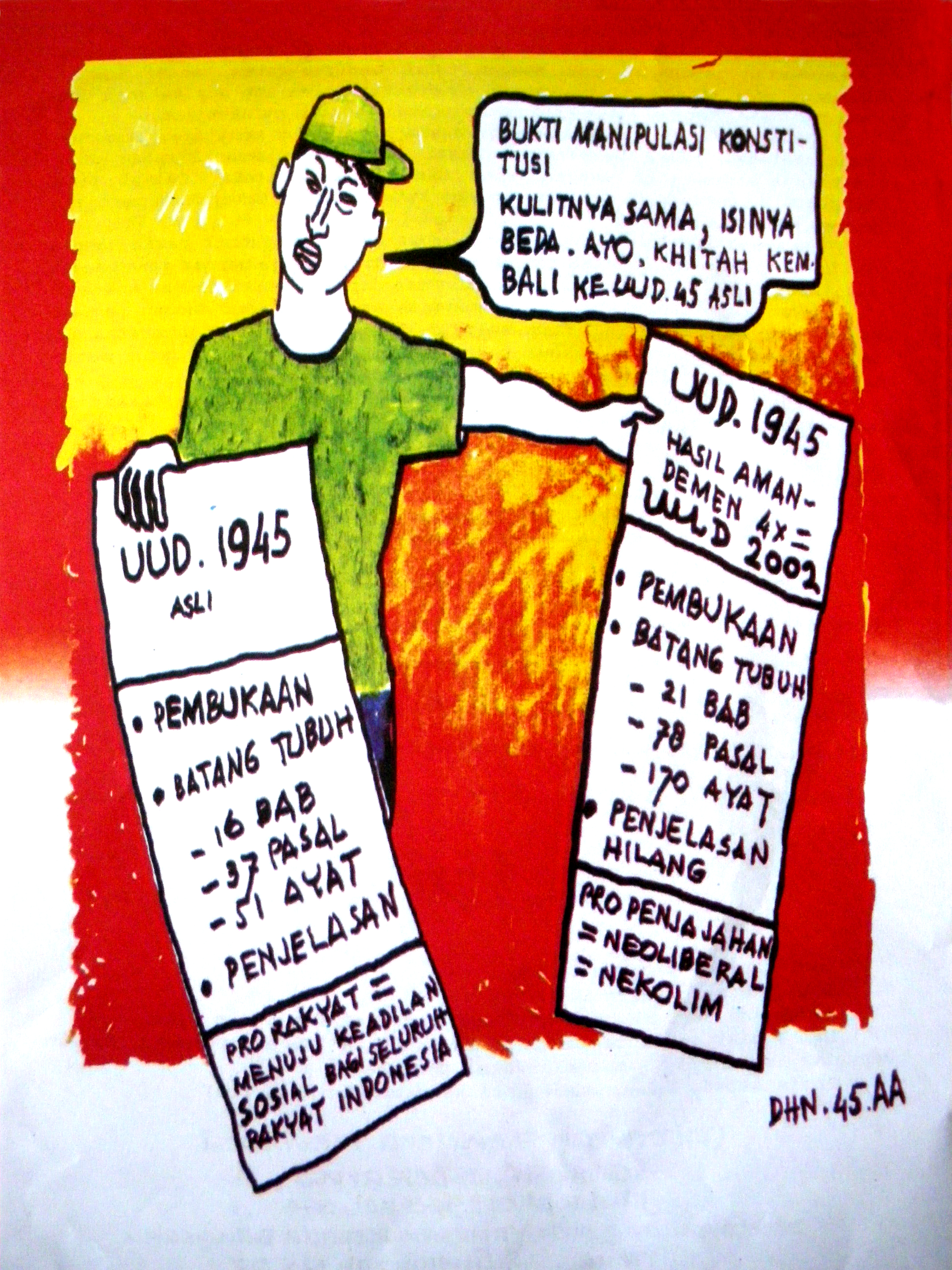Detail Gambar Poster Mempertahankan Uud 1945 Nomer 24